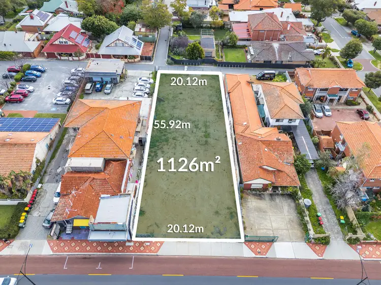 Main view of Homely land listing, 785 Beaufort Street, Mount Lawley WA 6050