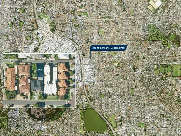 Second view of Homely land listing, 34b Milner Lane, Osborne Park WA 6017
