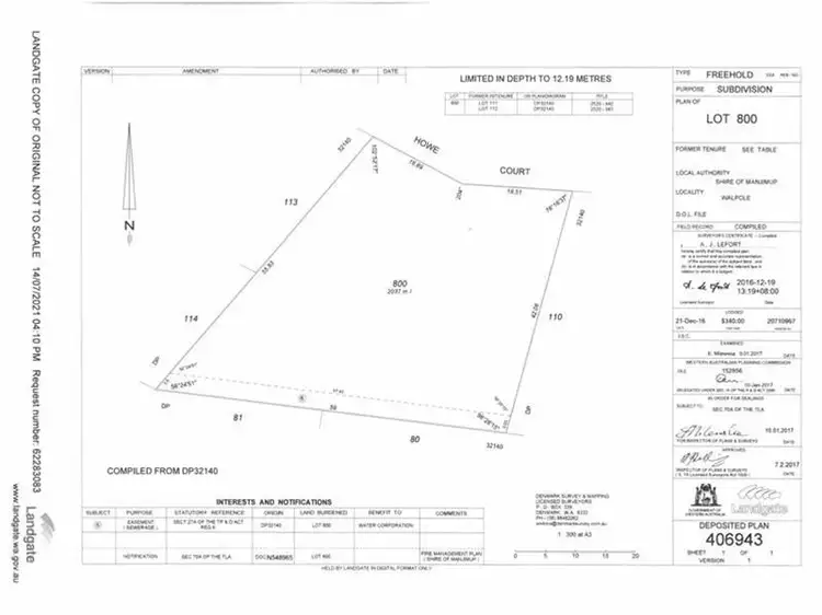 Fifth view of Homely land listing, 4 Howe Court, Walpole WA 6398