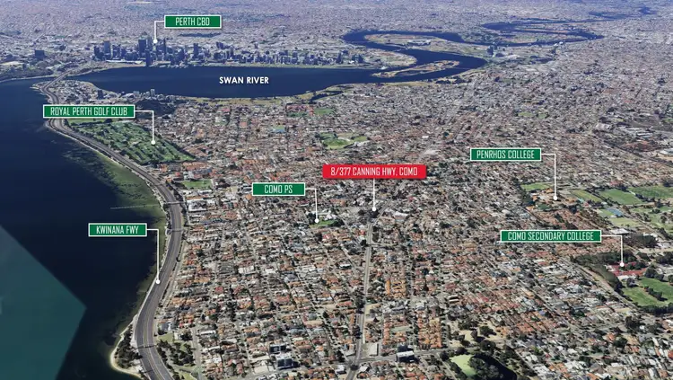 Second view of Homely unit listing, 8/377 Canning Highway, Como WA 6152