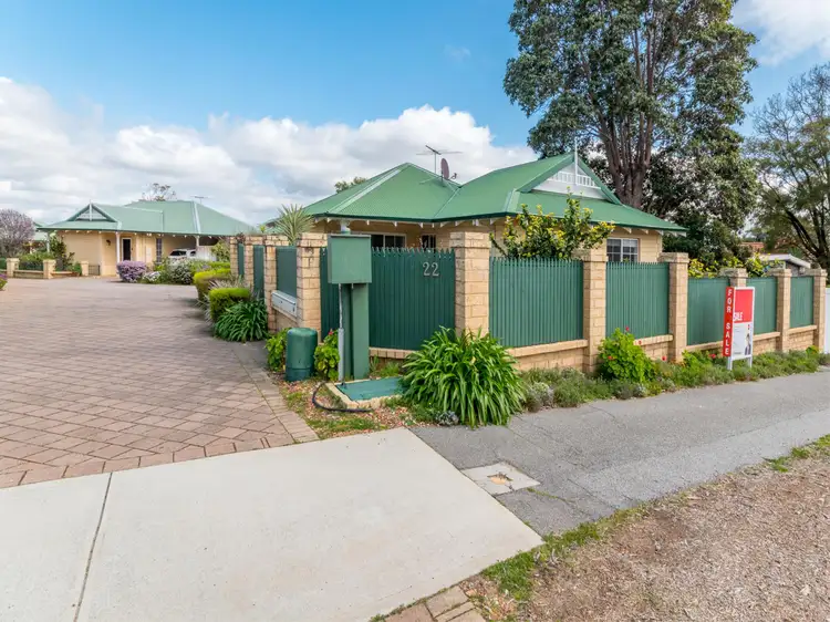 Main view of Homely unit listing, 1/22 Canning Road, Kalamunda WA 6076