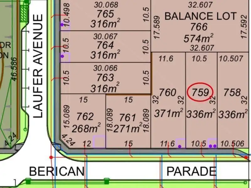 Main view of Homely land listing, Lot 1095, Calvert Loop, Hilbert WA 6112