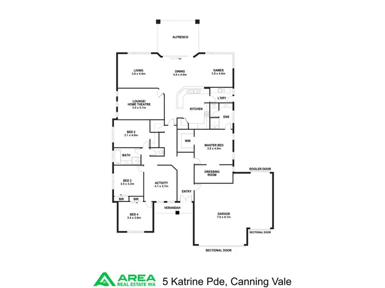 Fourth view of Homely house listing, 5 KATRINE PARADE, Canning Vale WA 6155