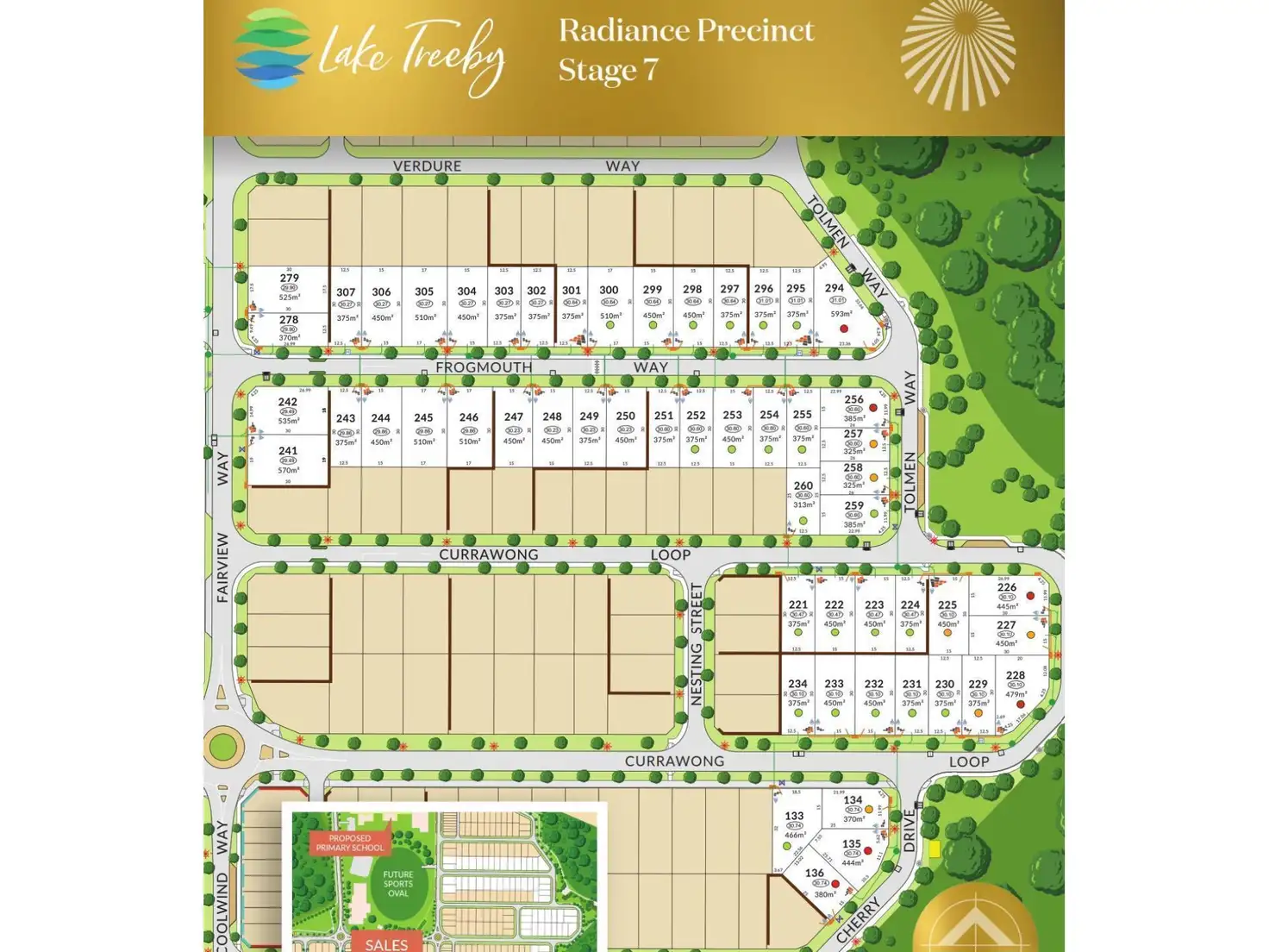 Main view of Homely land listing, Lot 253, Frogmouth Way, Treeby WA 6164