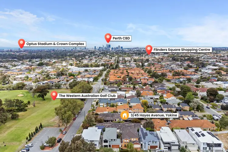 Second view of Homely villa listing, 3/45 Hayes Avenue, Yokine WA 6060