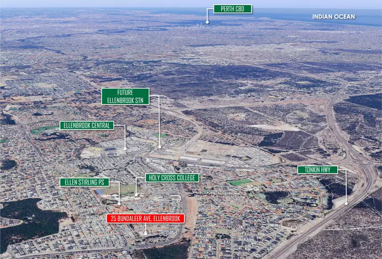 Second view of Homely house listing, 25 Bundaleer Avenue, Ellenbrook WA 6069