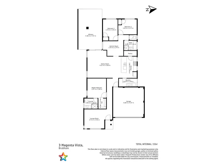 Second view of Homely house listing, 3 Magenta Vista, Brabham WA 6055