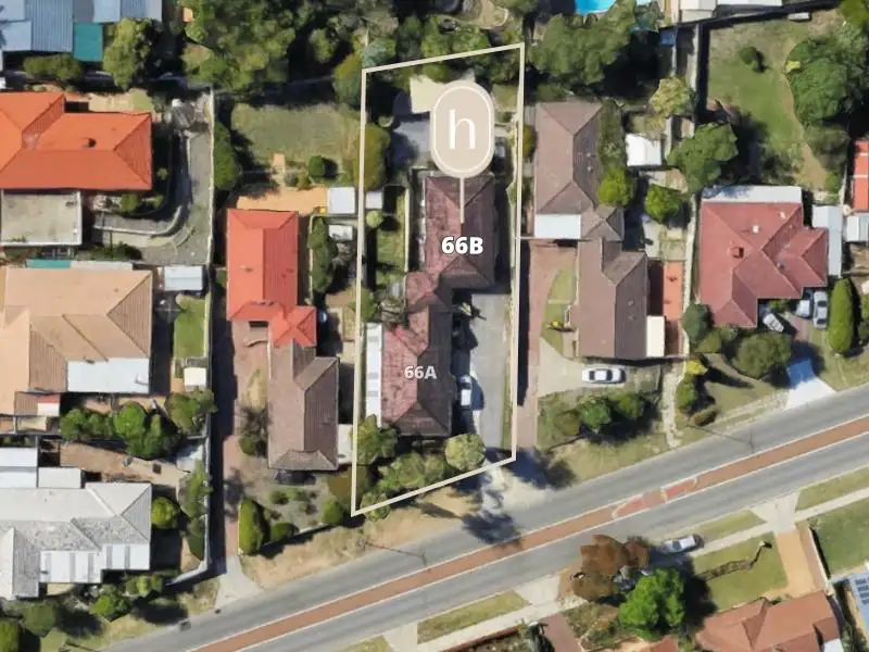 Main view of Homely unit listing, 66B Civic Drive, Wanneroo WA 6065