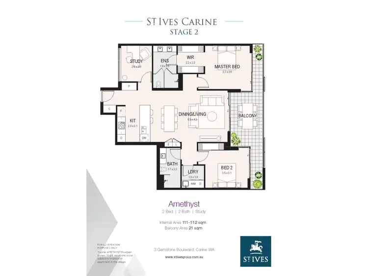 Fourth view of Homely retirement listing, 206/3 Gemstone Boulevard, Carine WA 6020