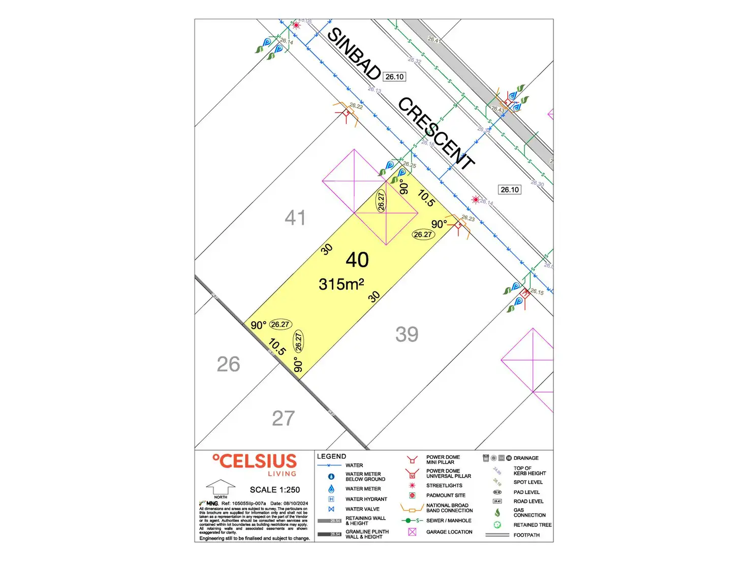Main view of Homely land listing, Lot 40 Sinbad Crescent, Champion Lakes WA 6111