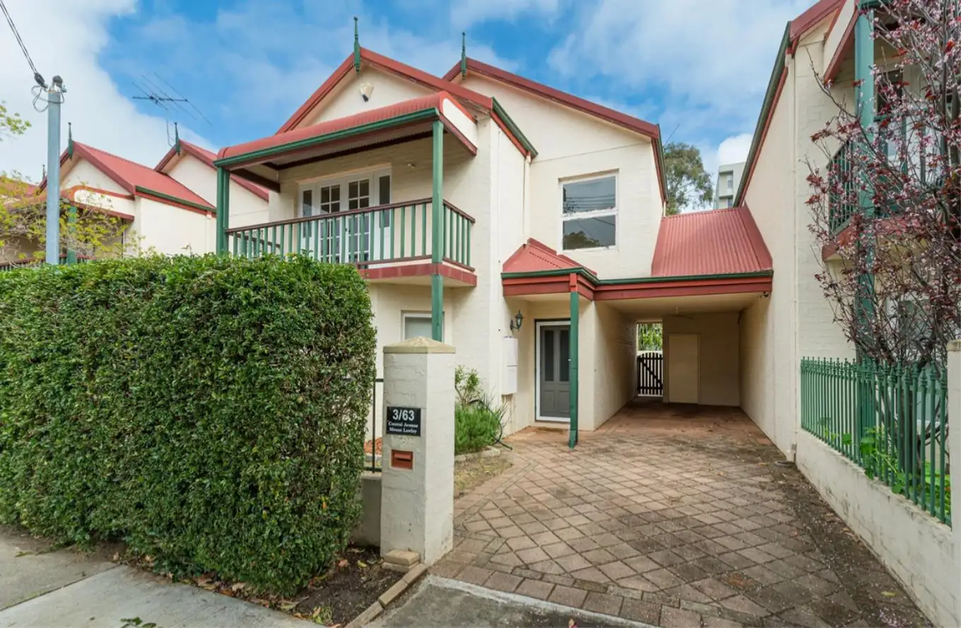 Main view of Homely townhouse listing, 3/63 Central Avenue, Mount Lawley WA 6050