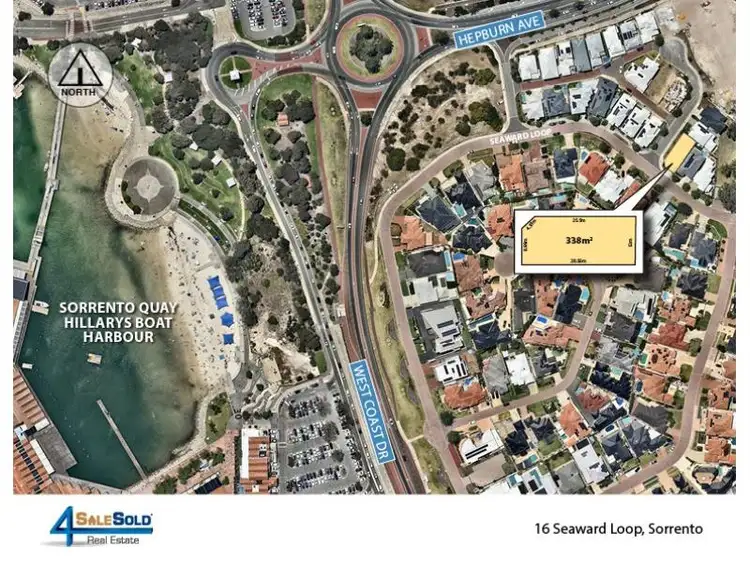 Third view of Homely land listing, 16 Seaward Loop, Sorrento WA 6020