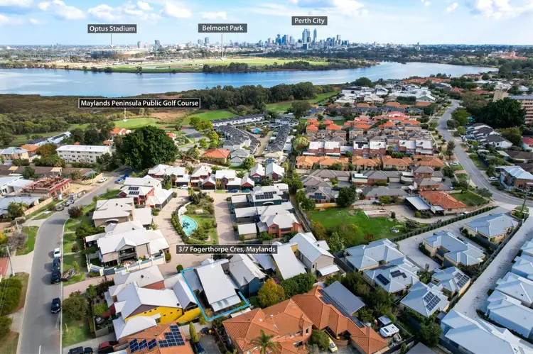 Second view of Homely townhouse listing, 3/7 Fogerthorpe Crescent, Maylands WA 6051