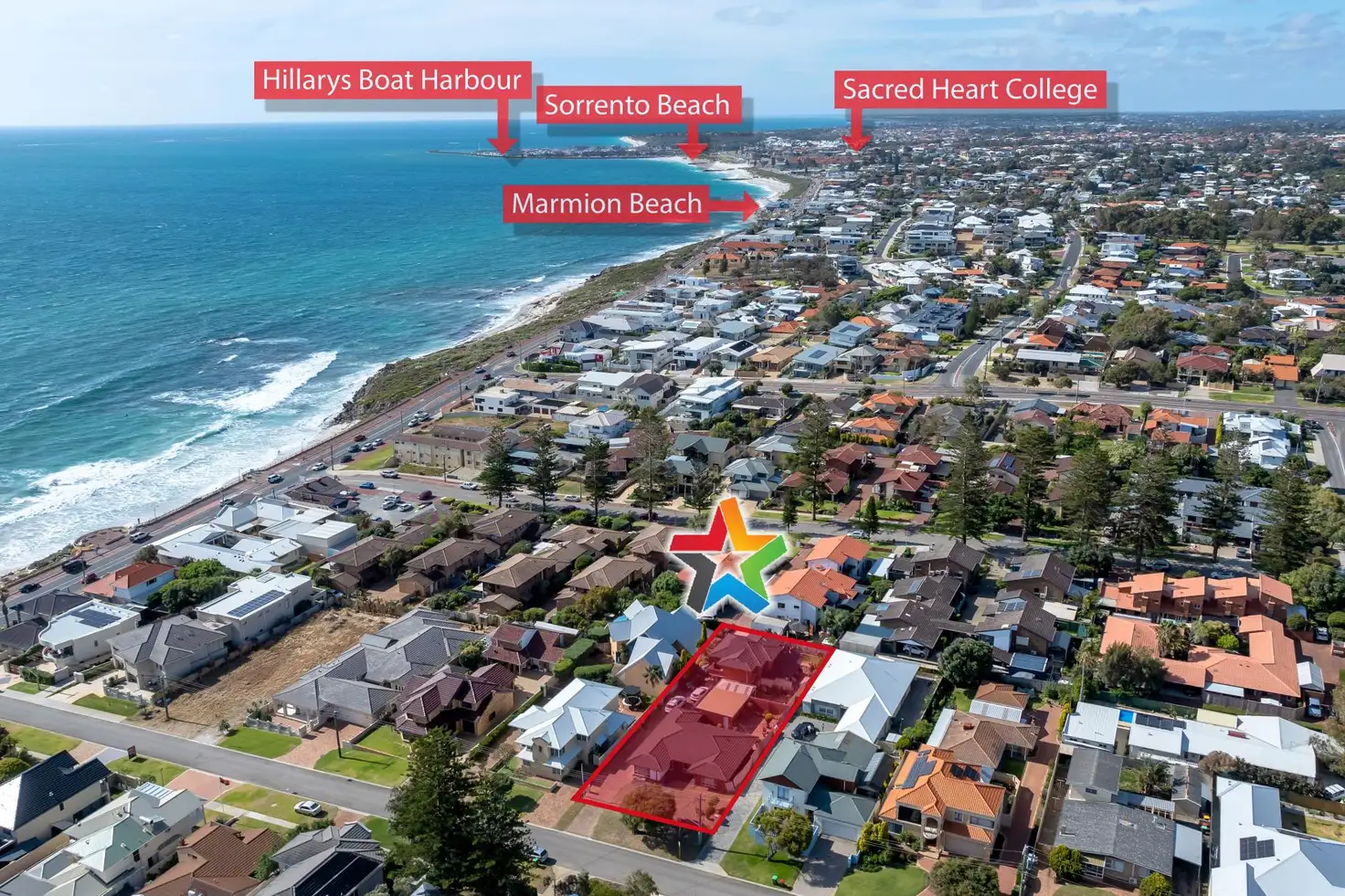 Main view of Homely house listing, 13A&B Mary Street, Watermans Bay WA 6020