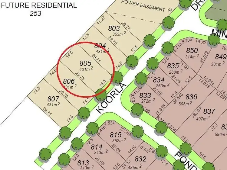 Second view of Homely land listing, Lot 809, Koorla Drive, Helena Valley WA 6056