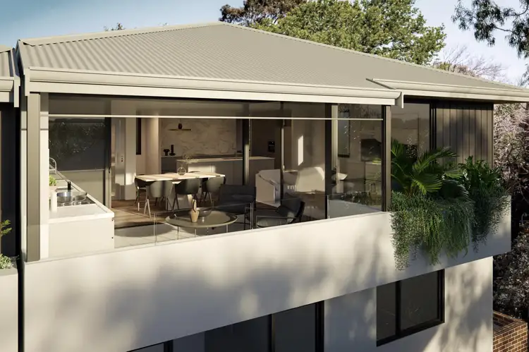 Second view of Homely townhouse listing, 3 B & C Archdeacon Street, Nedlands WA 6009