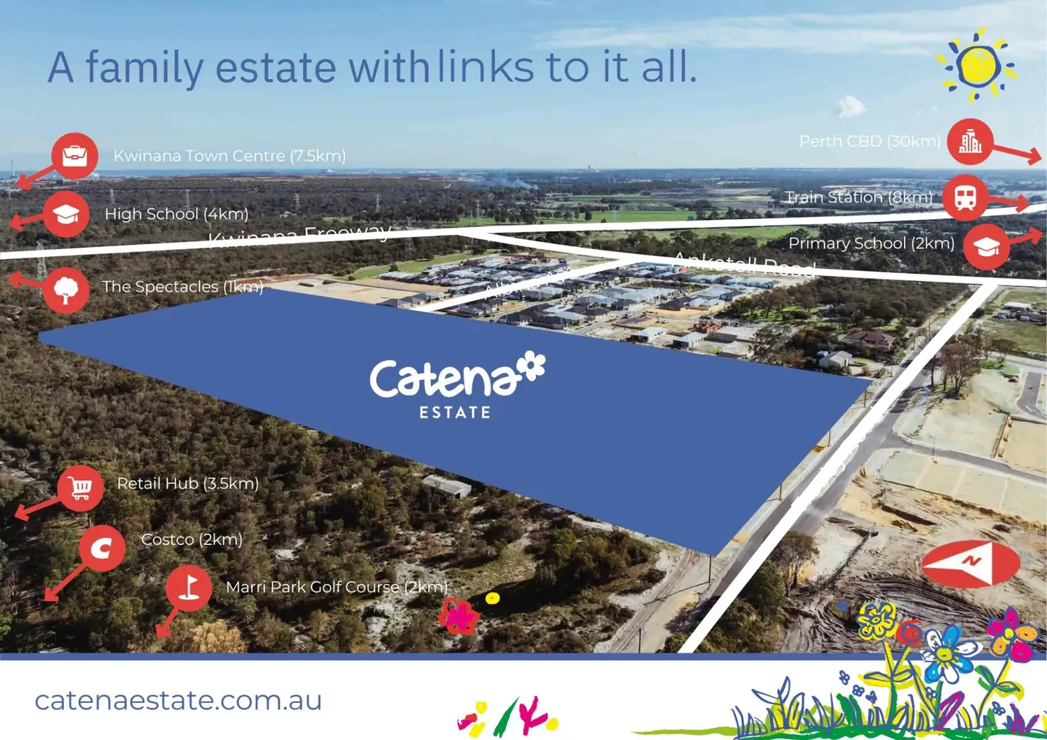 Main view of Homely land listing, Lot 79, Bennett Street, Anketell WA 6167