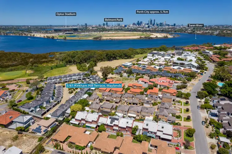Second view of Homely townhouse listing, 5/61 Kirkham Hill Terrace, Maylands WA 6051