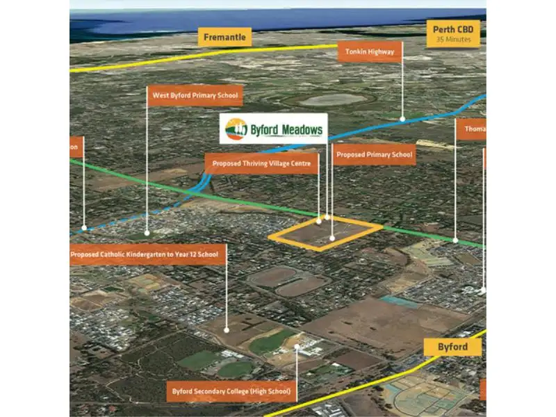 Main view of Homely land listing, Lot 524, Hackney Loop, Byford WA 6122