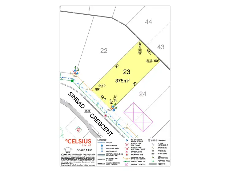 Main view of Homely land listing, Lot 23 Sinbad Crescent, Champion Lakes WA 6111