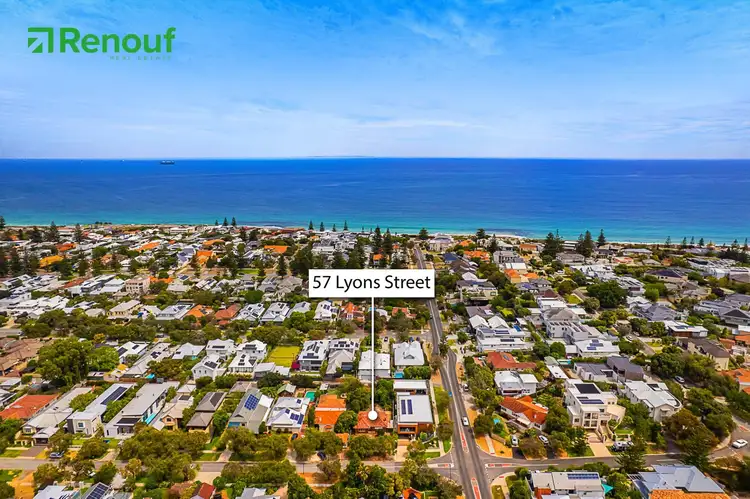 Main view of Homely house listing, 57 Lyons Street, Cottesloe WA 6011