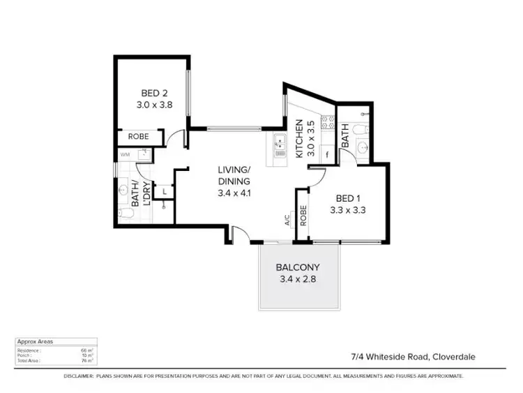 Second view of Homely unit listing, 7/4 Whiteside Street, Cloverdale WA 6105