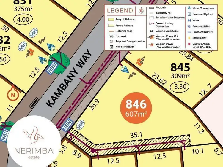 Second view of Homely land listing, Lot 846, 4 Kambany Way, Halls Head WA 6210