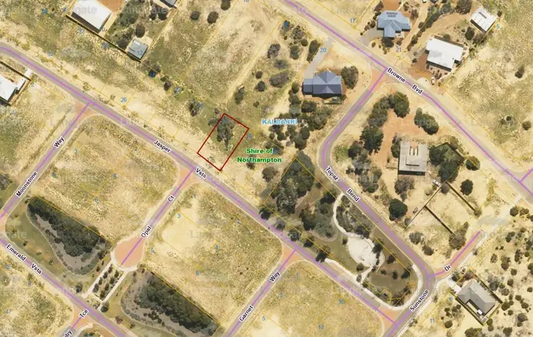 Fourth view of Homely land listing, 18 Jasper Vista, Kalbarri WA 6536