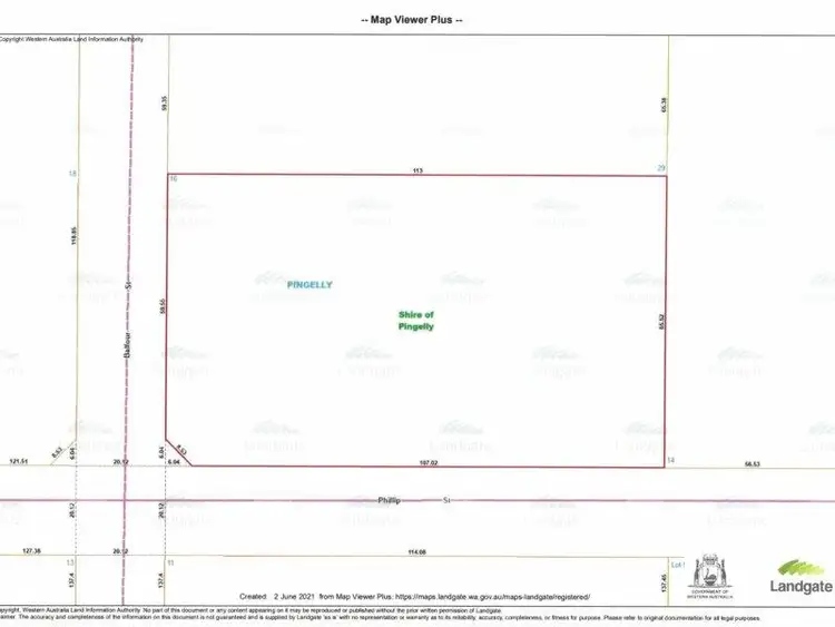 Second view of Homely land listing, 16 Phillip Street, Pingelly WA 6308