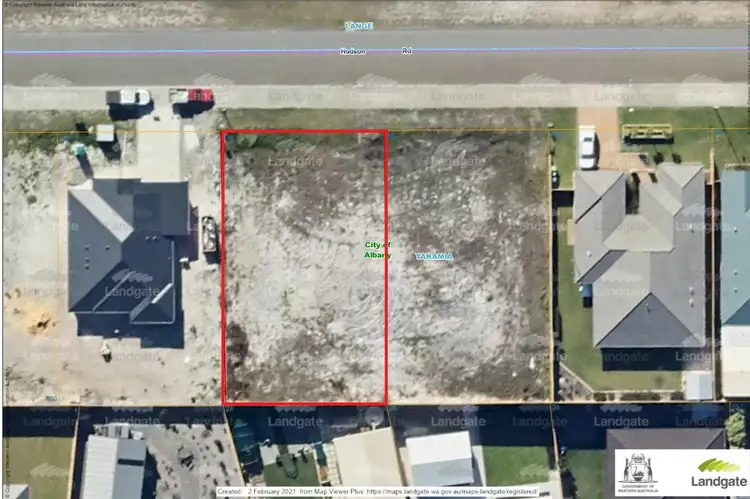 Main view of Homely land listing, 104 Hudson Road, Yakamia WA 6330