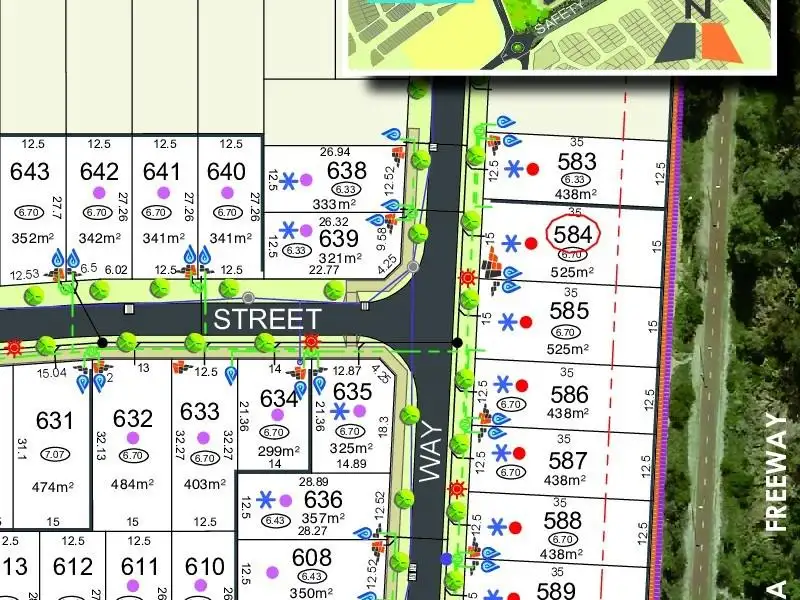 Main view of Homely land listing, Lot 584 Moodjar Way, Baldivis WA 6171