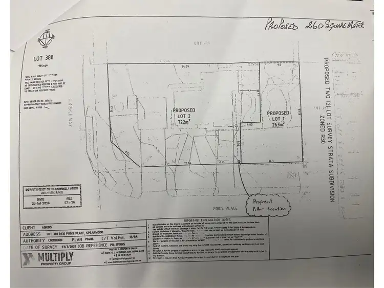 Third view of Homely land listing, 3A Poins Place, Spearwood WA 6163