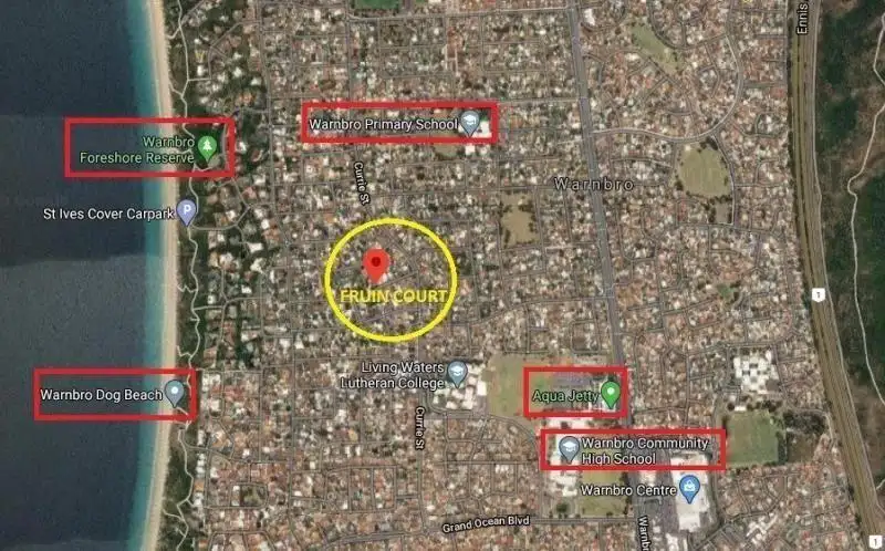 Main view of Homely land listing, Lot 201, 12B Fruin Court, Warnbro WA 6169