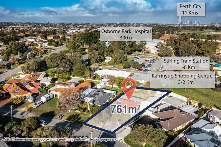 Main view of Homely house listing, 8 Croxton Place, Stirling WA 6021