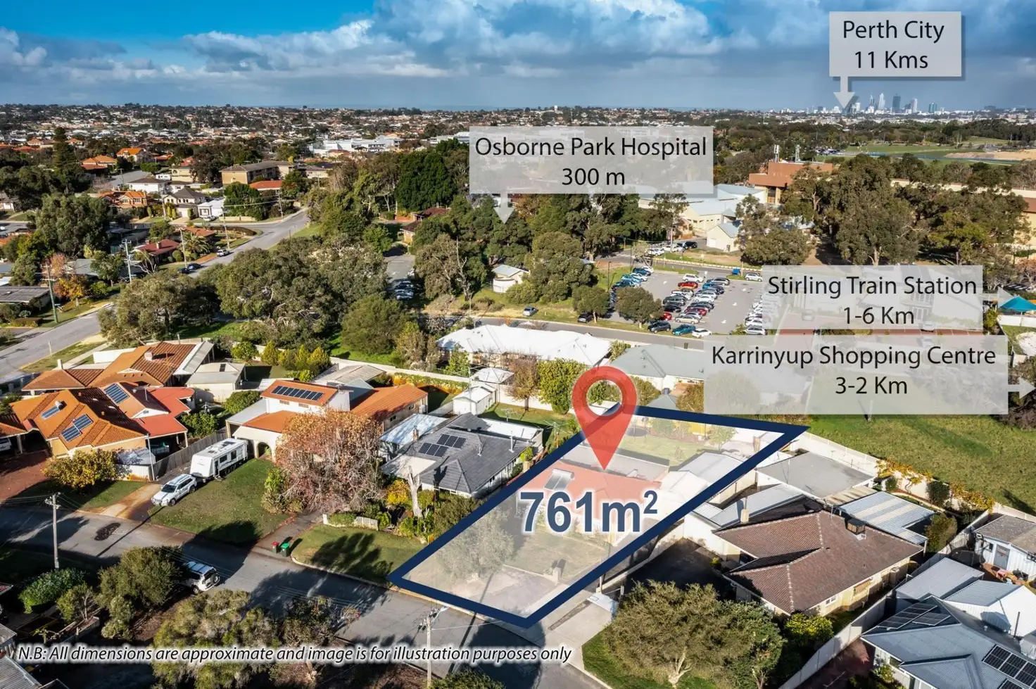 Main view of Homely house listing, 8 Croxton Place, Stirling WA 6021