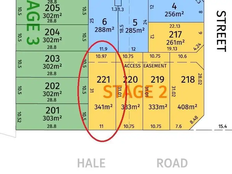 Second view of Homely land listing, Lot 221, Hale Road, Wattle Grove WA 6107