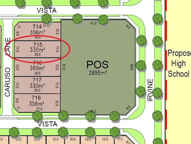 Second view of Homely land listing, Lot 715, Caruso Lane, Hammond Park WA 6164