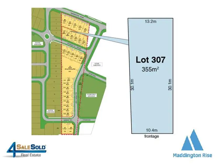 Lot 307 Woodswallow Parkway, Maddington WA 6109