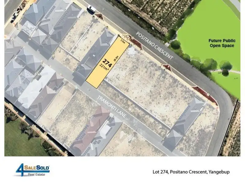 Main view of Homely land listing, Lot 274 Positano Crescent, Yangebup WA 6164