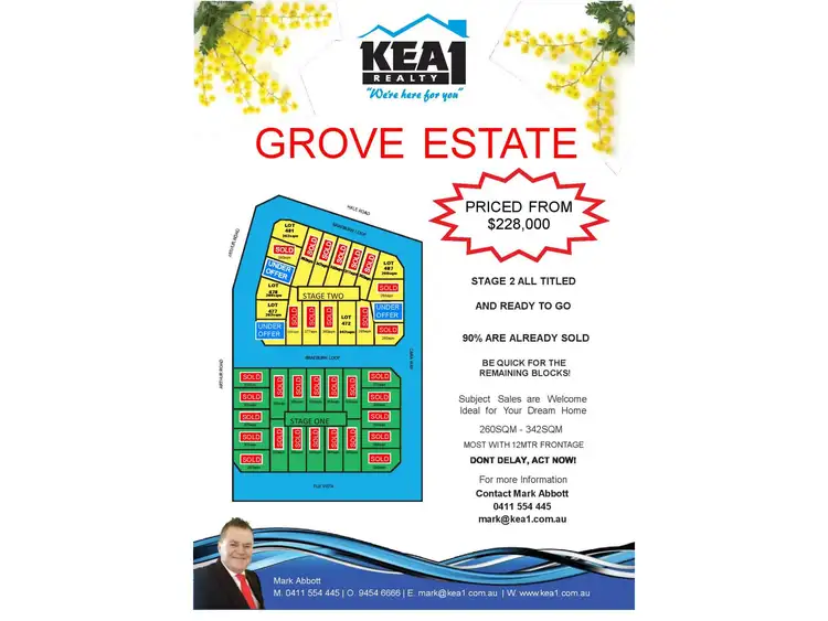 Second view of Homely land listing, 14 Braeburn Loop, Wattle Grove WA 6107