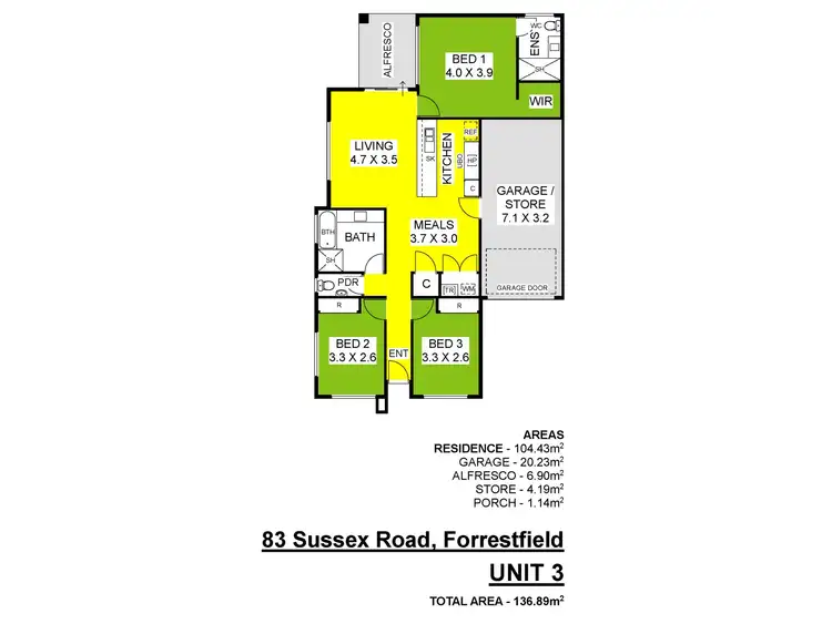 Second view of Homely house listing, 3/83 Sussex Road,, Forrestfield WA 6058