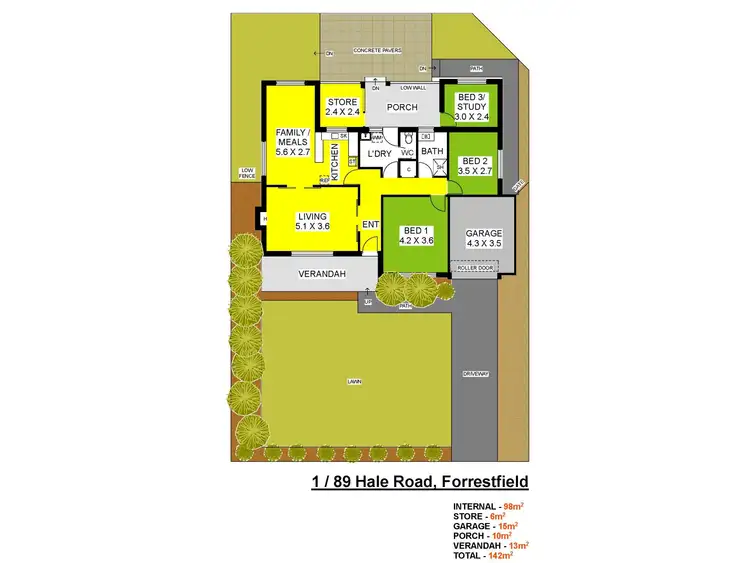 Third view of Homely house listing, 1/89 Hale Road, Forrestfield WA 6058