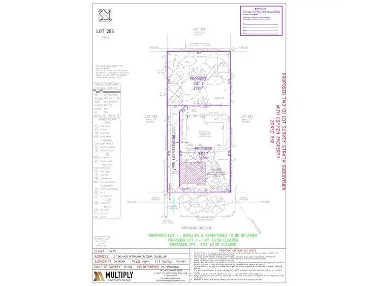 Fourth view of Homely land listing, Lot 2, 23 ferdinand, Coolbellup WA 6163