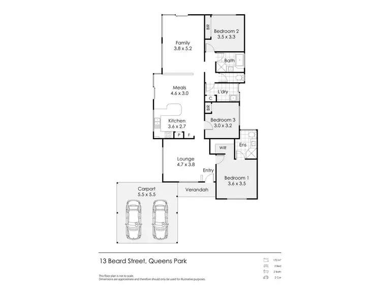 Second view of Homely house listing, 13 Beard  Place, Queens Park WA 6107