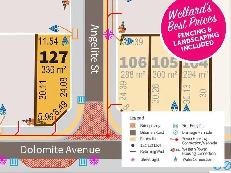 Second view of Homely land listing, Lot 127, 18 Dolomite Avenue, Wellard WA 6170