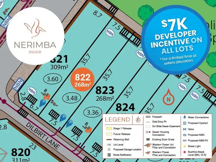Second view of Homely land listing, Lot 822, 84 Leisure Way, Halls Head WA 6210