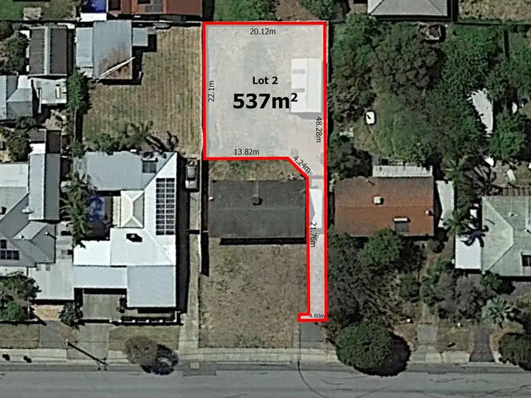 Second view of Homely land listing, 136a Lacey St, Beckenham WA 6107