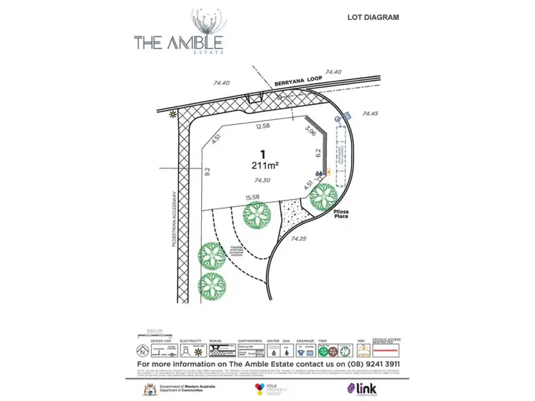 Second view of Homely land listing, Lot 1, Pilosa Place, Girrawheen WA 6064