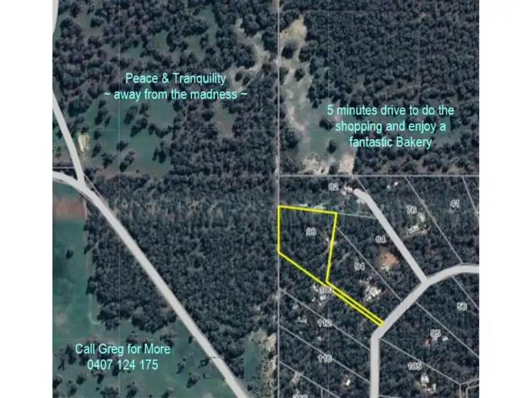 Main view of Homely land listing, Hidaway Drive, Bindoon WA 6502