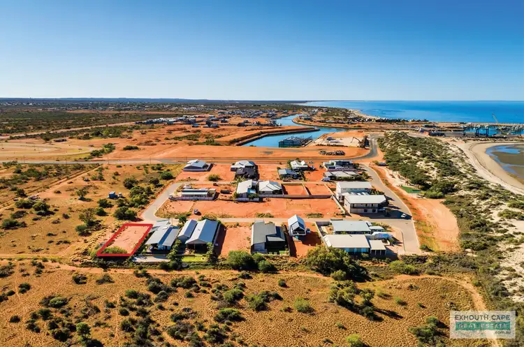 Third view of Homely land listing, 18 Searaven Crescent, Exmouth WA 6707